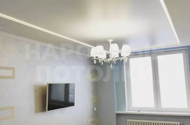 натяжные потолки залы фото и цены